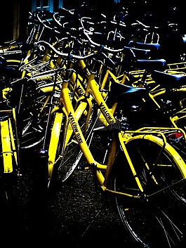 自行車,黃色,阿姆斯特丹