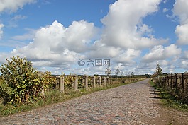 大道,爾根,天空