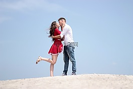 夫婦,愛情,吻