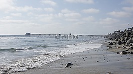 加利福尼亞州,海灘,海洋