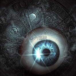 cd封面,幻想,眼