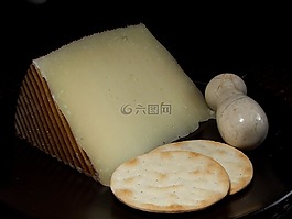 埃尔 trigal manchego奶酪,奶类产品,食品