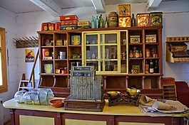 sanok,露天博物馆,农村的平房
