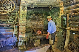 sanok,露天博物馆,农村的平房