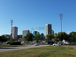 巴爾的摩,天際線,建筑物