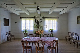 sanok,露天博物馆,农村的平房