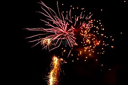 煙花爆竹,西爾維斯特,除夕