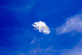云,天空,藍(lán)色