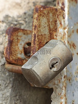 掛鎖,關(guān)閉,老