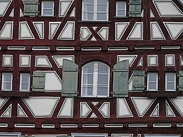 桁架,fachwerkhaus,正面