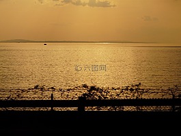 湖,水,博登湖
