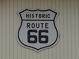 路线66,盾,牌匾