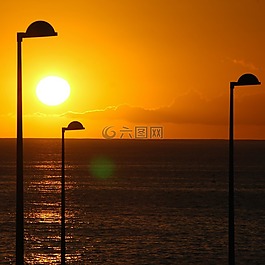 太陽,光,天空