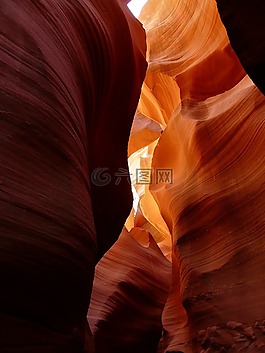 羚羊峽谷,頁面,砂石
