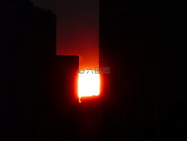 太阳,sonnentuntergang,城市