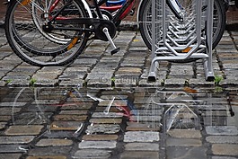 雨,自行車,豐富多彩