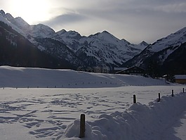 冬天,山,寒冬