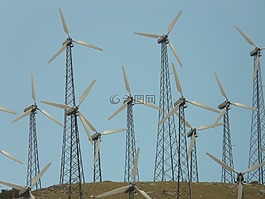 风车,windräder,风公园