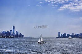 紐約,曼哈頓,水