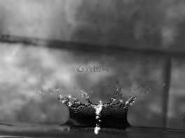 水,滴,皇冠