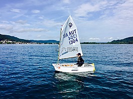 opti,帆船賽,博登湖