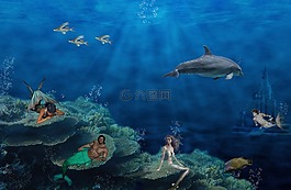 美人魚,幻想,神秘