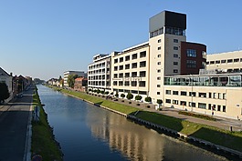 建筑,通道,看
