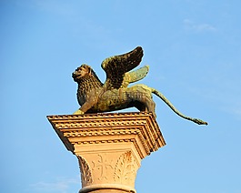 雕像,獅子,威尼斯