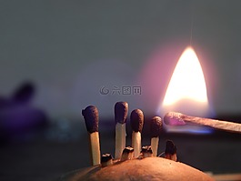 火,比賽,火焰