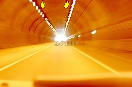 隧道,路,吉