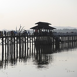 柚木橋,緬甸,亞洲