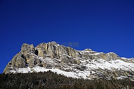 山,岩壁,bire