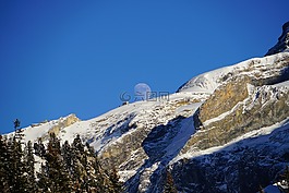 blüemlisalphut,月球,满月
