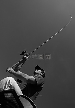 漁,男人,運(yùn)動(dòng)