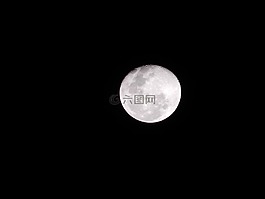 滿月,夜,天空