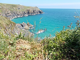 康沃爾郡,海,海景
