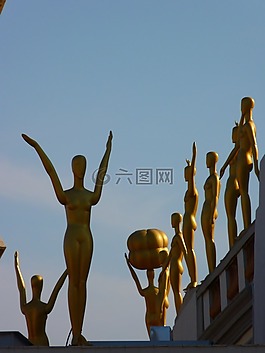 數(shù)字,金,博物館