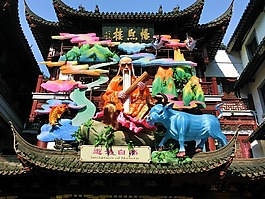 中國新年,豫園,花燈