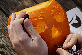 南瓜,萬圣節(jié),秋季