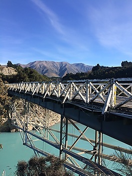 橋,河,景觀