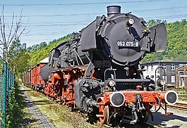 蒸汽機(jī)車,博物館,展覽