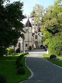 城堡,haigerloch,haigerloch城堡