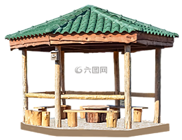展館,棚屋,花園