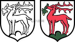 纹章,山鹿,波兰