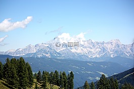 奧地利,阿爾卑斯山,夏季