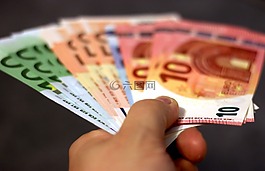 錢,鈔票,歐元