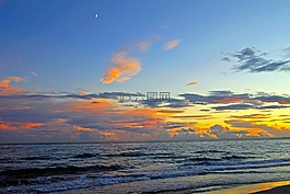 夏季,海,海灘