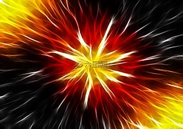 抽象,明星,爆炸