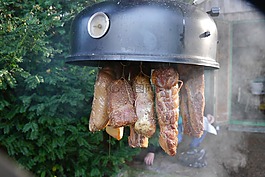 吸烟,肉,吃