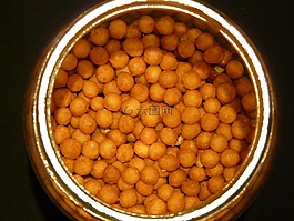 回豌豆,玻璃,食品